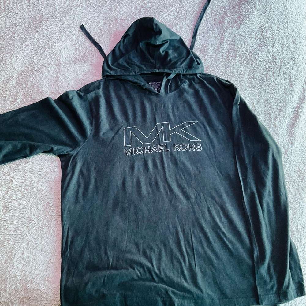 Michael Kors Dark Grey Hoodie Size XL